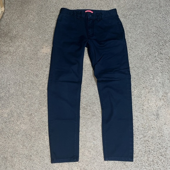 Rapha City Denim Stretch Trousers Cycling Reflective Logo Blue 32 X 30 - Picture 4 of 11